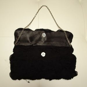 Black Roses Evening Clutch